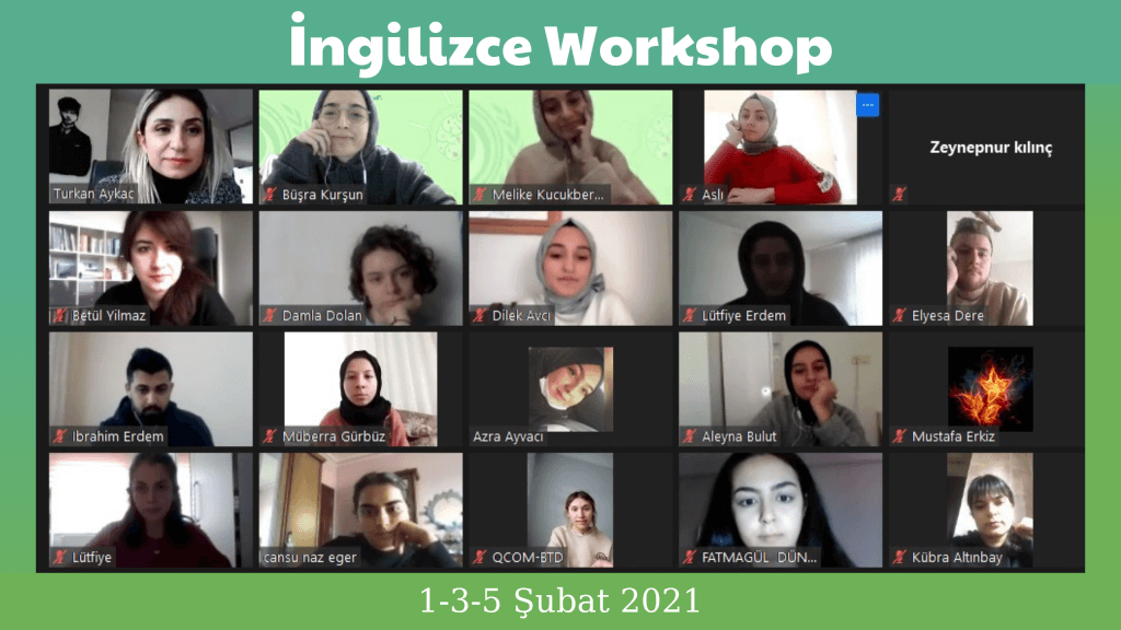 İngilizce Workshop