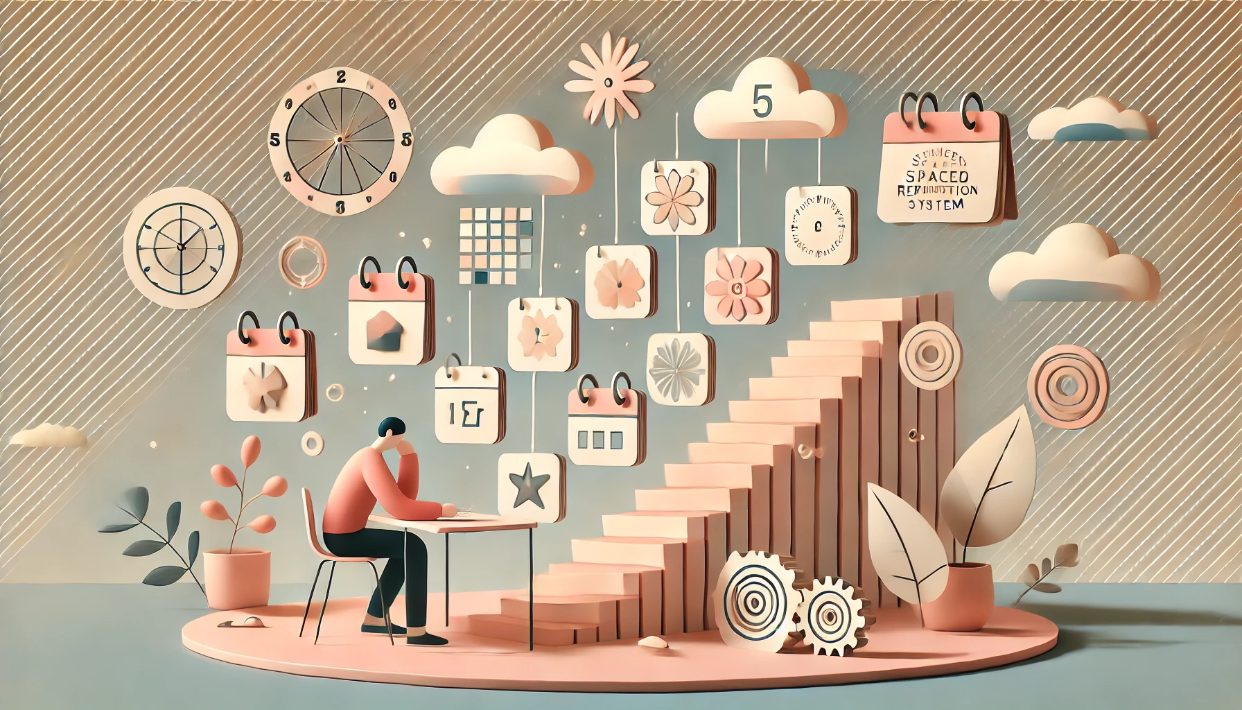 aralıklı tekrar, hatırlama pratiği, boşluklu tekrar, testing effect, interleaving, unutma eğrisi, öğrenme protokolü