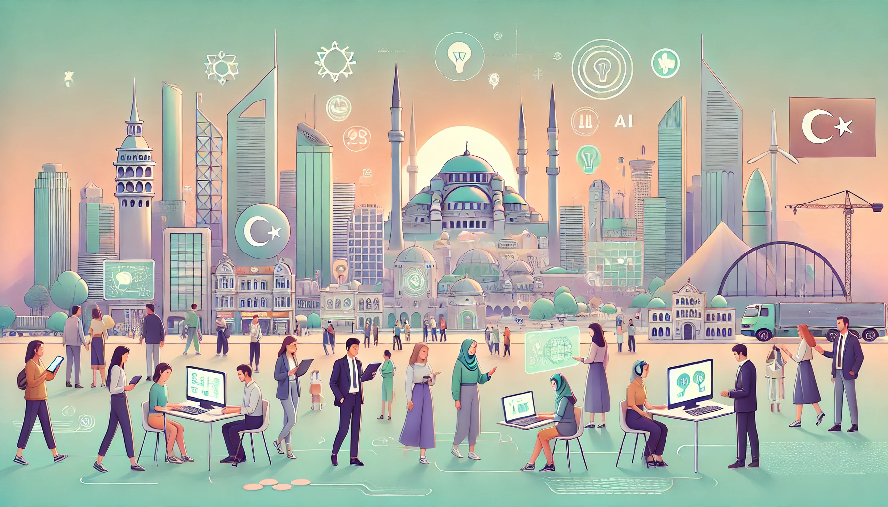 türkiyede geleceğin meslekleri, geleceğin meslekleri, yapay zekâ, sürdürülebilirlik, veri bilimi, dijital kariyer, Türkiye iş piyasası