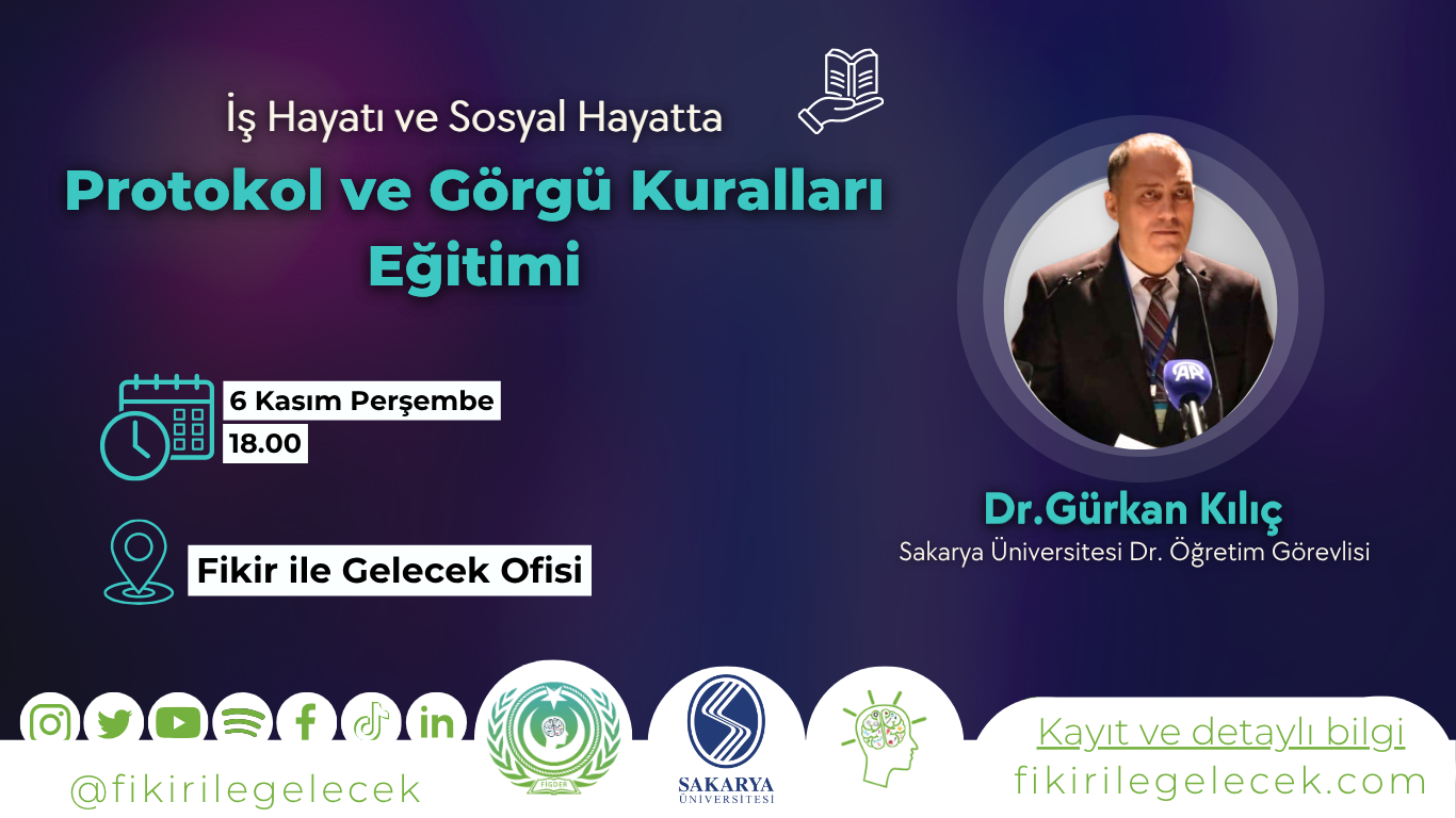 İş Hayatı ve Sosyal Hayatta Protokol ve Görgü Kuralları Eğitimi