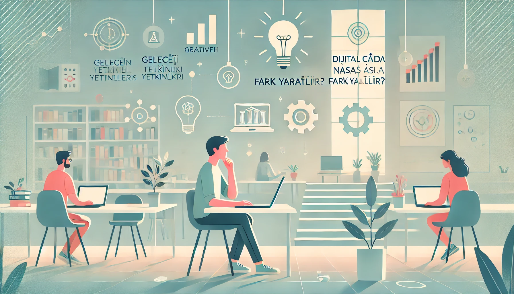 geleceğin yetkinlikleri, dijital çağ, 2025 becerileri, yapay zekâ, kişisel gelişim, genç profesyoneller, kariyer rehberi