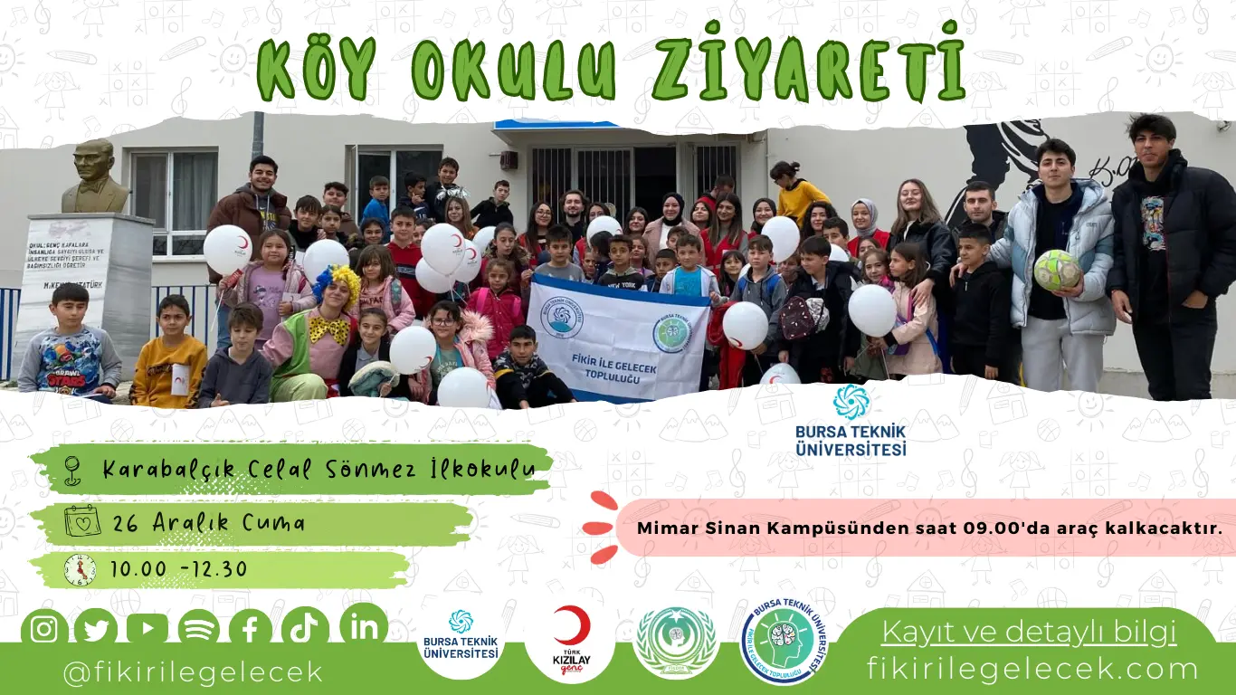 KÖY OKULU ZİYARETİ ETKİNLİĞİ 🌸